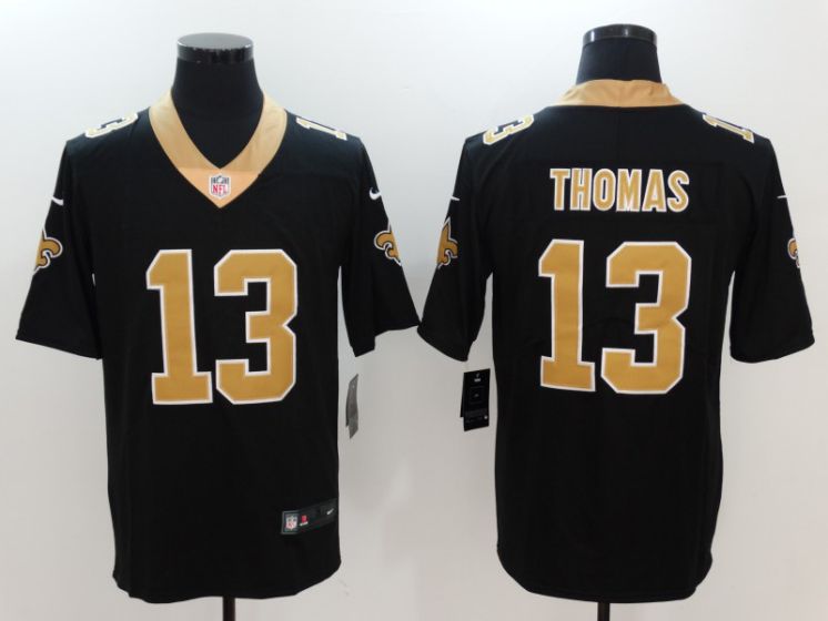 Men New Orleans Saints #13 Thomas Black Nike Vapor Untouchable Limited NFL Jerseys